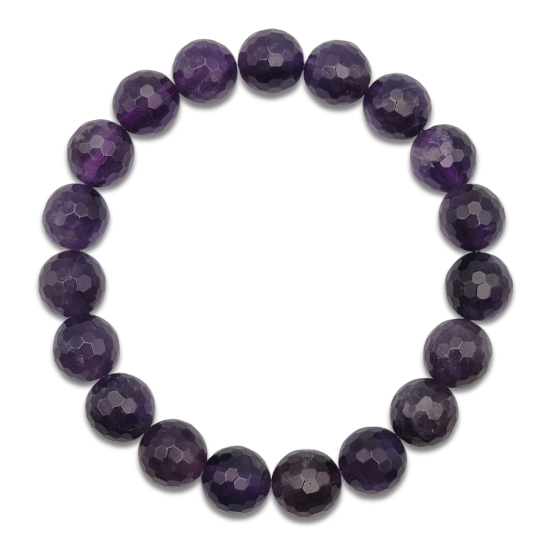 Amethyst 128 Cutting Bracelet